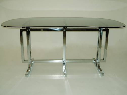 Cidue vintage sculptural dining table, 1970`s ca, Italian